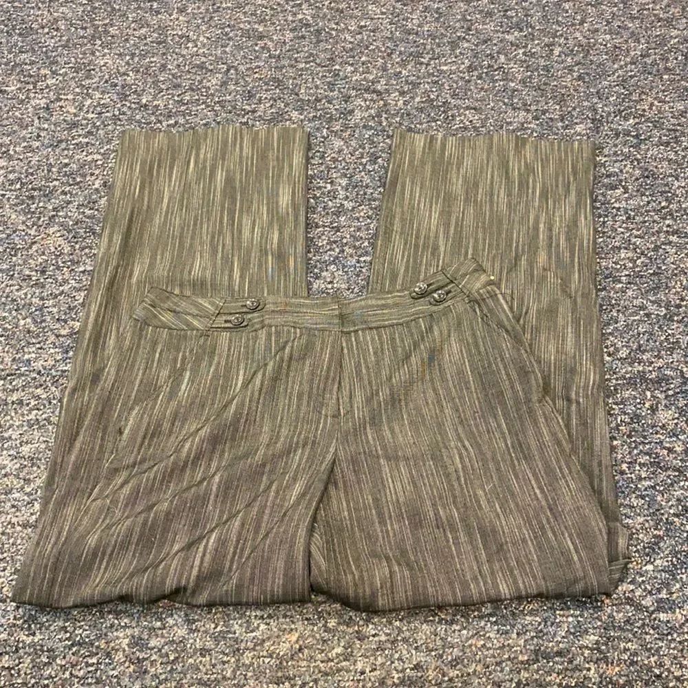 Larry Levine Stretch Charcoal Office Pants sz. 10